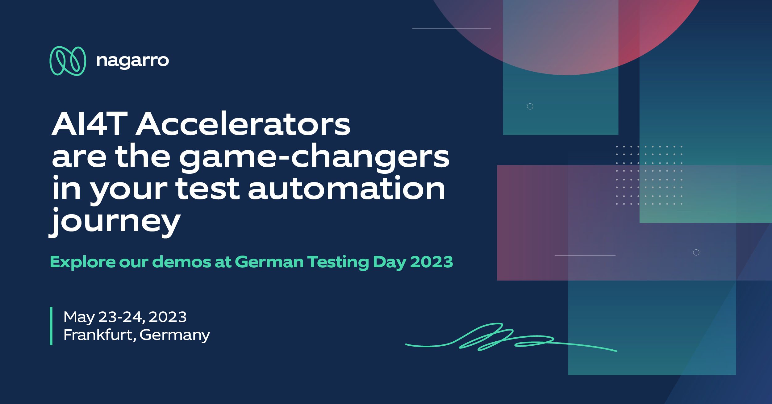 Connect with our experts at German Testing Day 2023 Nagarro